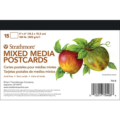 Strathmore® 4" x 6" Mixed Media Postcards