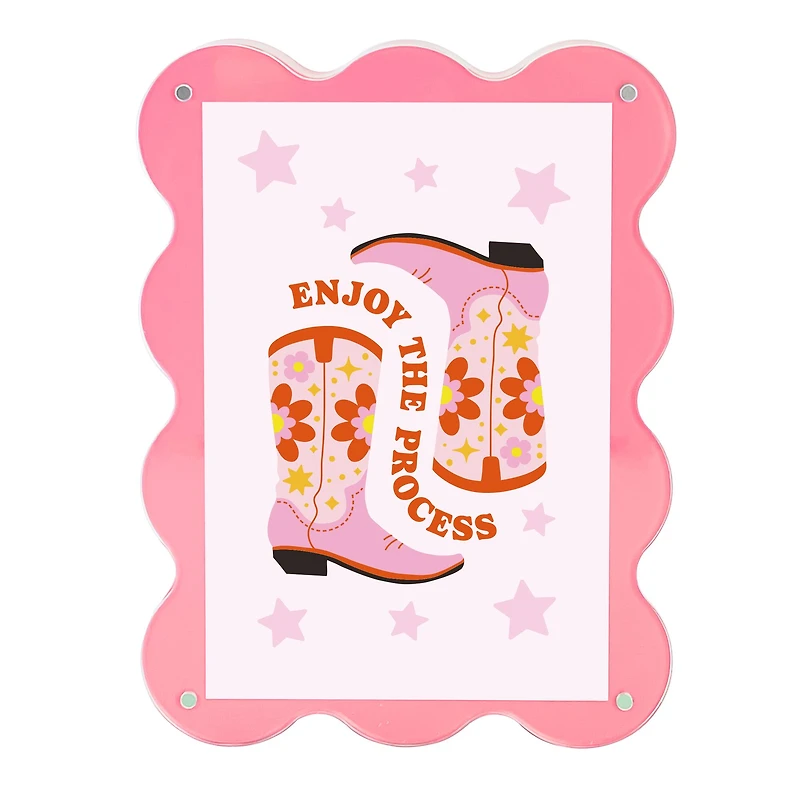 4" x 6" Retro Squiggle Block Frame by Studio Décor