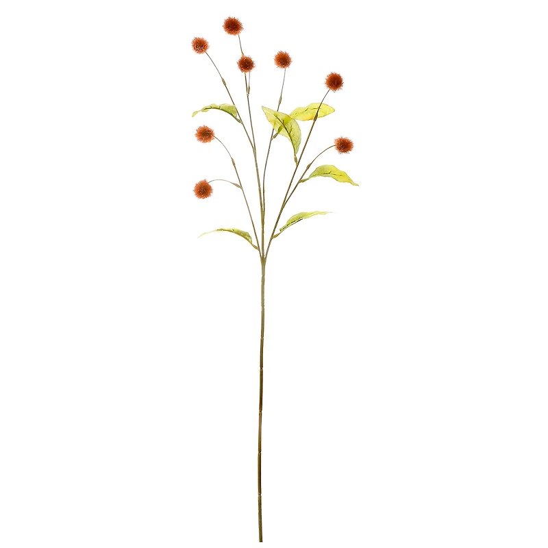 35" Brown Pom Pom Stem by Ashland® 