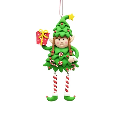 6.5" Clay Elf Ornament by Ashland®