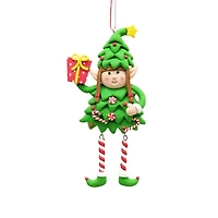 6.5" Clay Elf Ornament by Ashland®