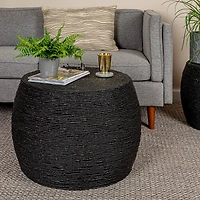 Hello Honey® Corn Rope Round Accent Table