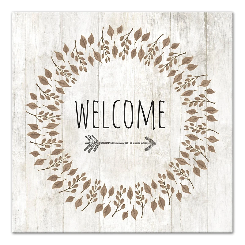 Autumn Welcome Canvas Wall Art