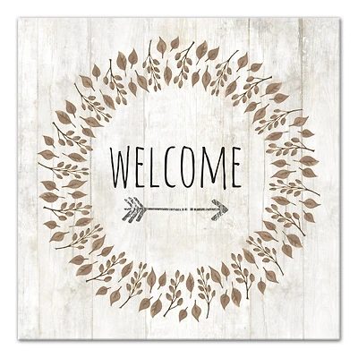 Autumn Welcome Canvas Wall Art