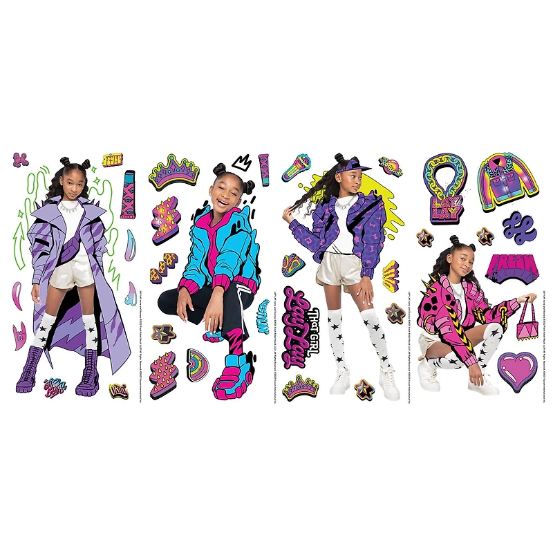 RoomMates That Girl Lay Lay Peel & Stick Wall Decals