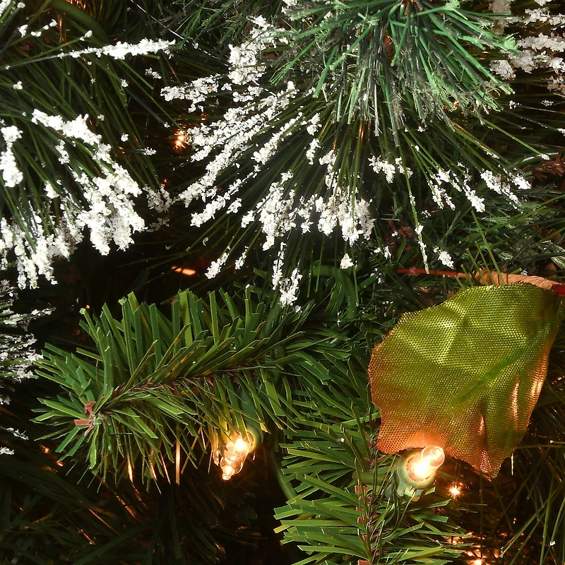 6.5ft. Pre-Lit Wintry Pine® Artificial Christmas Tree, Clear Lights