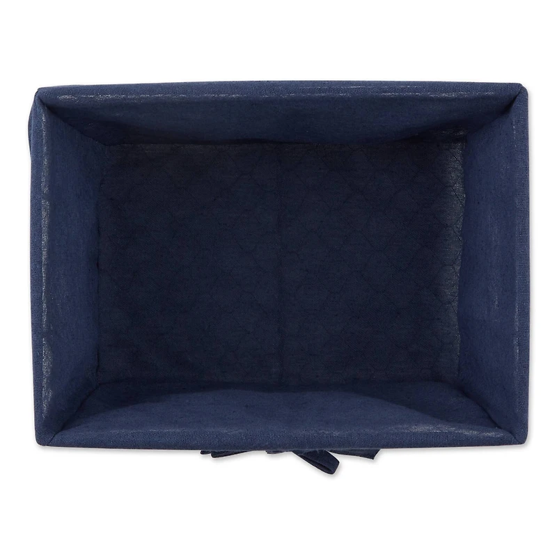 DII® Small Rustic Bronze Chicken Wire Baskets with French Blue Liners, 3ct.