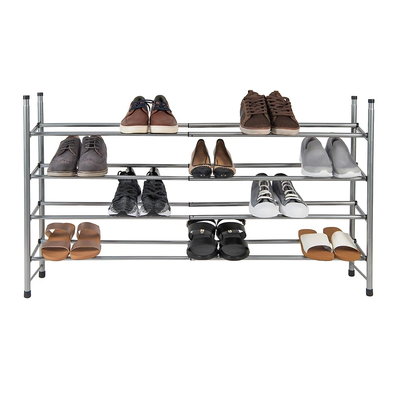 Simplify 4-Tier Expandable Shoe Rack