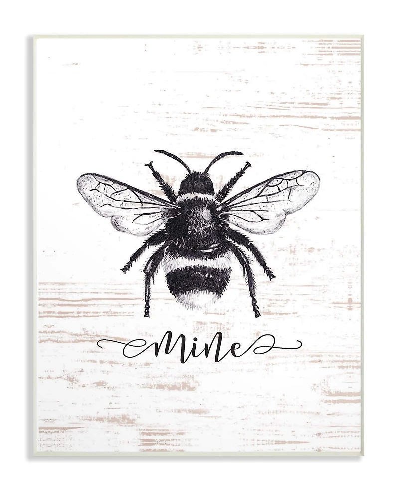 Stupell Industries Bee Mine Wall Plaque