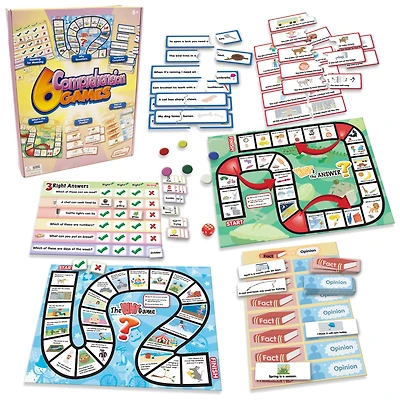 Junior Learning® 6 Comprehension Games