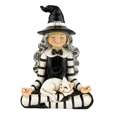 5" Yoga Witch Tabletop Figurine