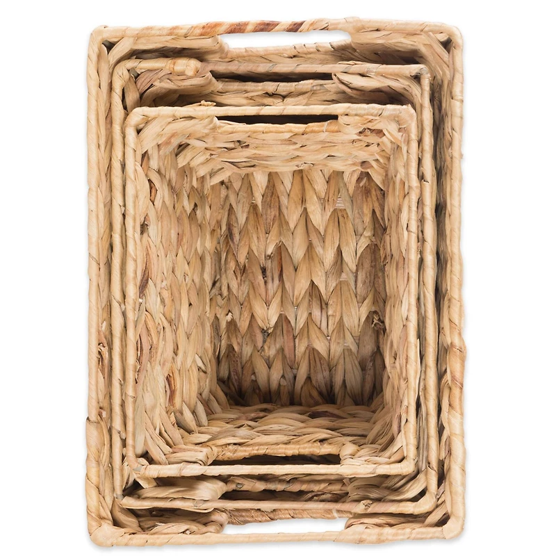 DII® Water Hyacinth Basket Set
