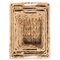 DII® Water Hyacinth Basket Set