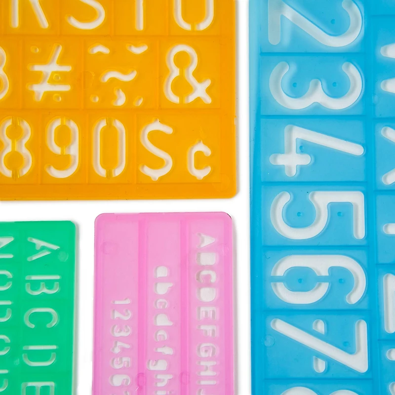 12 Pack: Roman Lettering Templates by Artist’s Loft™