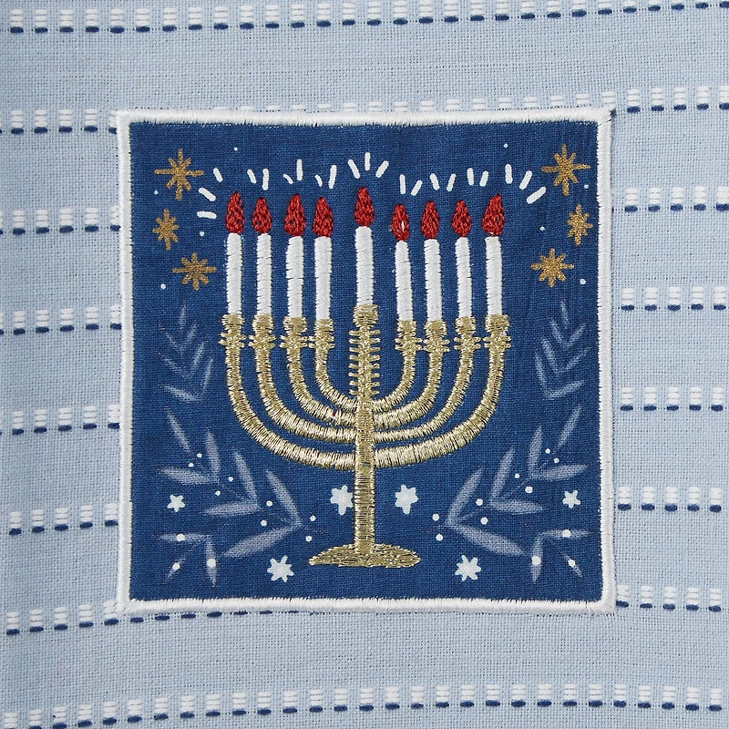 DII® Assorted Hanukkah Embellished Dishtowel Set