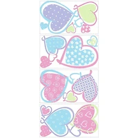 RoomMates Hearts Peel & Stick Wall Decals
