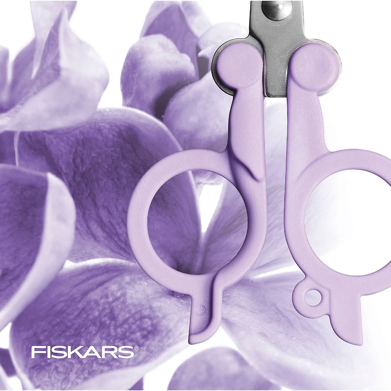 Fiskars® 4" Ultra Lilac Folding Scissors