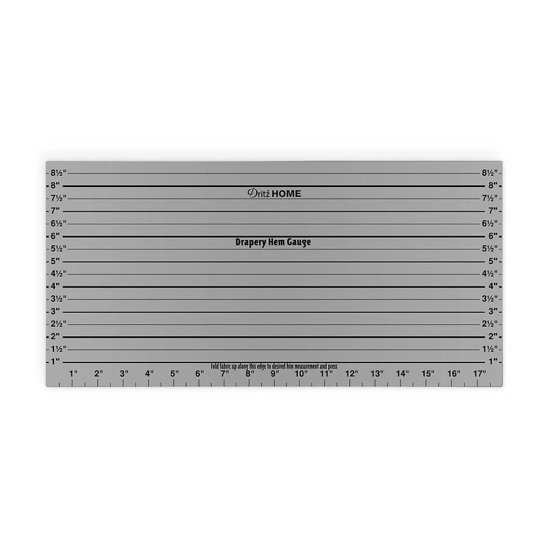 Dritz® Home Drapery Hem Gauge, 18" x 9"