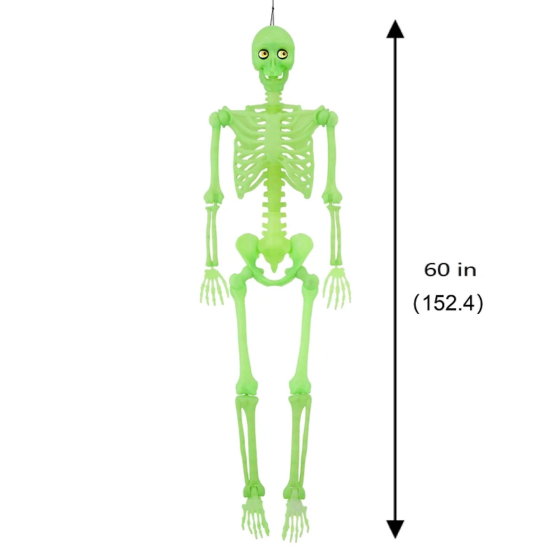 5ft. LED Glow-in-the-Dark Animated Skeleton by Ashland®