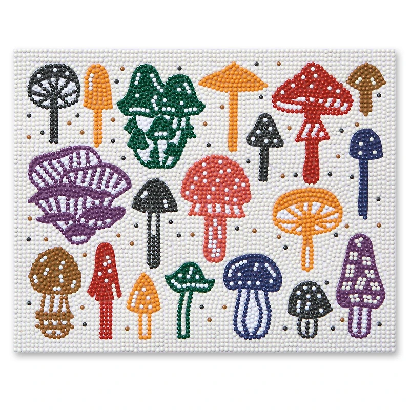 Mushrooms Diamond Art Kit by Make Market®