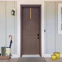 14" Matte Gold Over the Door Christmas Wreath Hanger