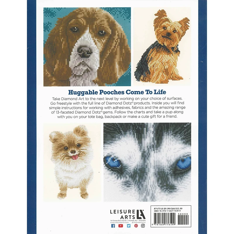 Diamond Art Dog Breeds Painting Charts & Idea Book