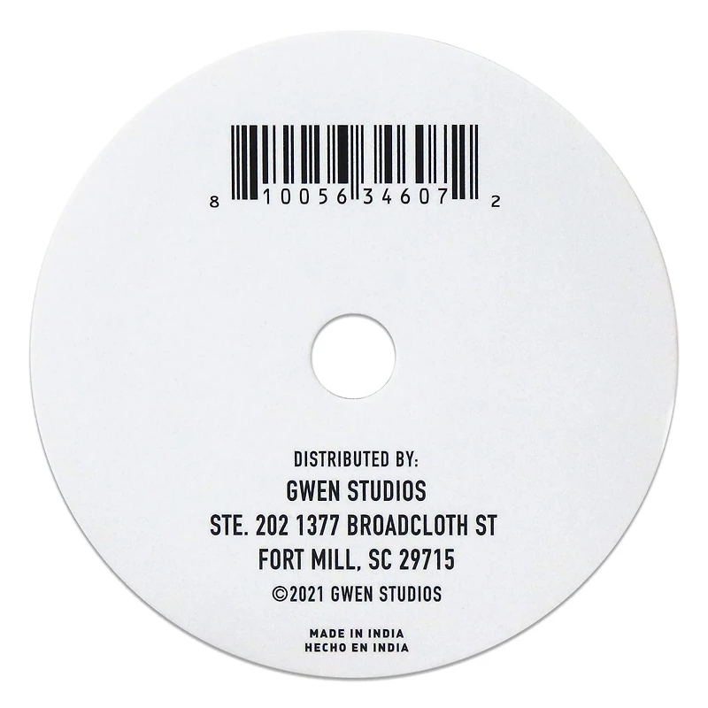 Gwen Studios /8" x 3yd. White & Red Stripe Grosgrain Ribbon