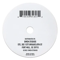 Gwen Studios /8" x 3yd. White & Red Stripe Grosgrain Ribbon