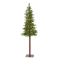 6ft. Pre-Lit Alaskan Alpine Artificial Christmas Tree, Clear LED Lights