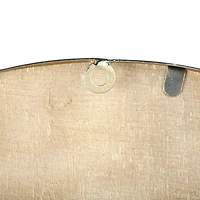 Hello Honey® 23.5'' Natural Round Wood Wall Clock