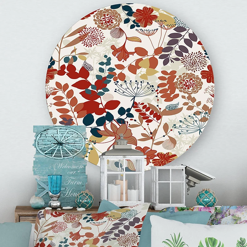 Designart - Retro Botanical Garden