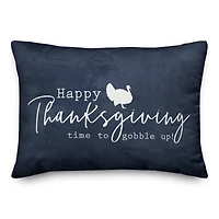 20" Time To Gobble Up Pillow