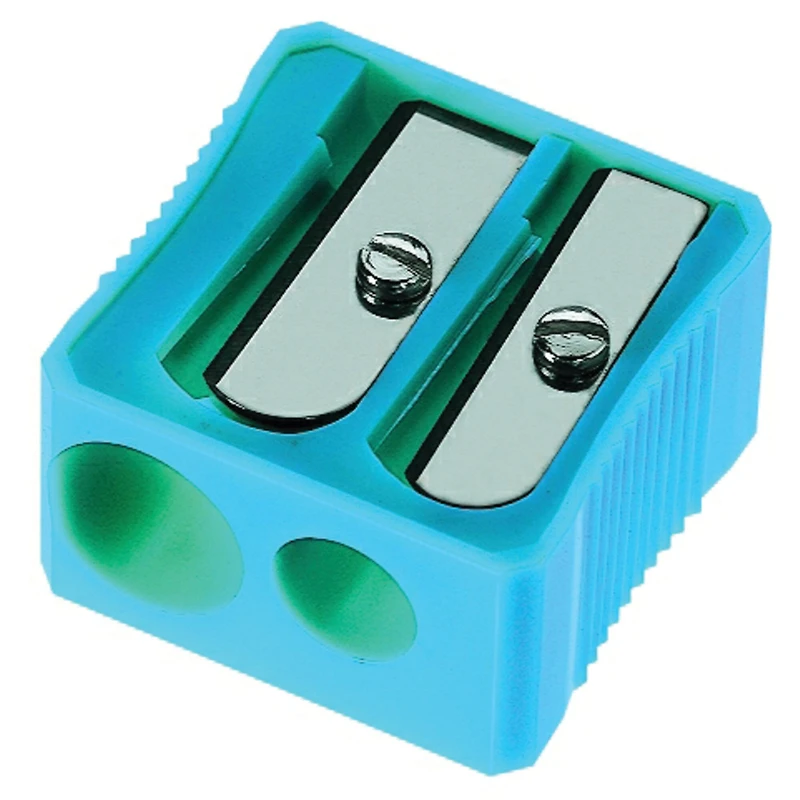 Mobius & Ruppert Block Design Double-Hole Pencil Sharpener