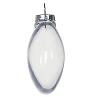 4.75" Clear DIY Plastic Disc Ornament by Make Market®