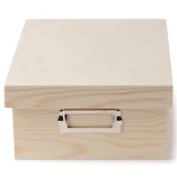 8 Pack: Wood Photo Box by Make Market®