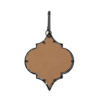 CosmoLiving by Cosmopolitan 16" Black Contemporary Wall Sconce