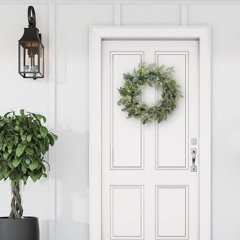 24" Spring Eucalyptus & Creeping Jenny Wreath