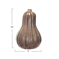 Hello Honey® 7.5" Brown Gourd Stoneware Vase