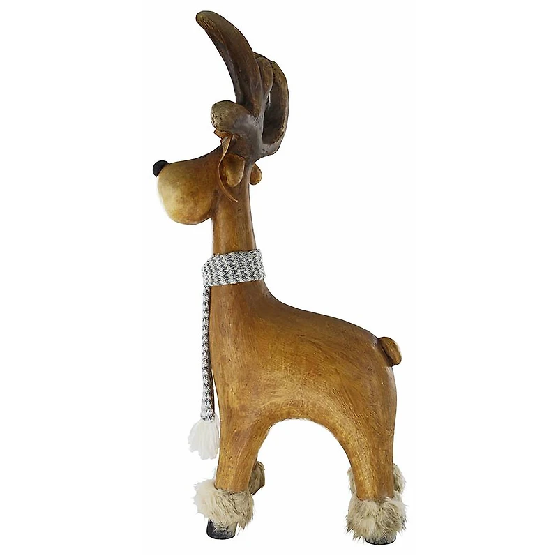 2ft. Santa's Second Team Holiday Reindeer Statue: Ambrose