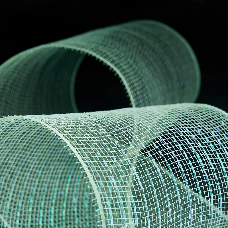 5.5" x 45ft. Mint Mesh Ribbon by Celebrate It™