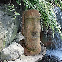 Design Toscano 16.5" Eastern Island Ahu Akivi Moai Monolith Statue