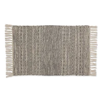 DII® Gray Textured Dobby Hand-Loomed Rug, 2ft. x 3ft.