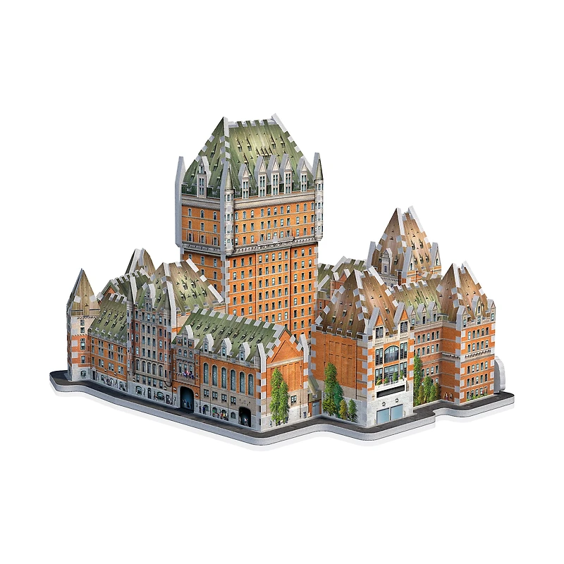 Castles & Cathedrals - Le Chateau Frontenac 3D Puzzle: 865 Pcs