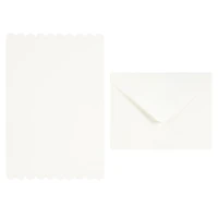 Scalloped Folded Cards & Envelopes by Recollections