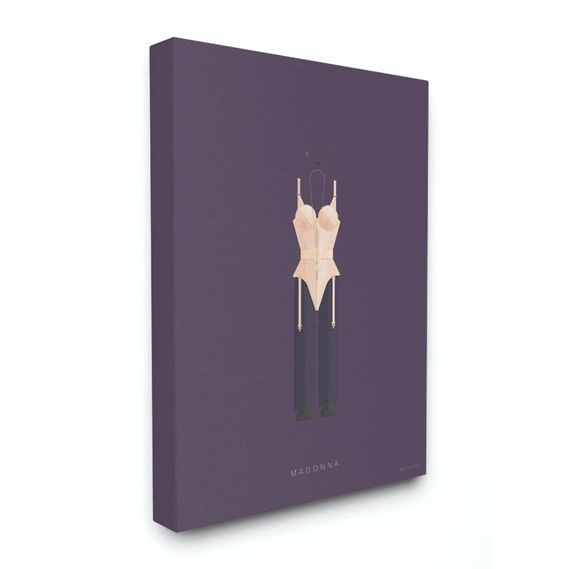 Stupell Industries Madonna Minimalist Illustration Canvas Wall Art