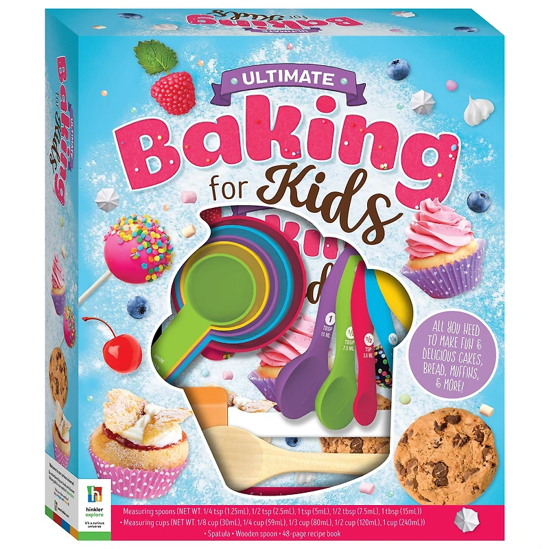 Hinkler Ultimate Baking for Kids Kit Cookbook