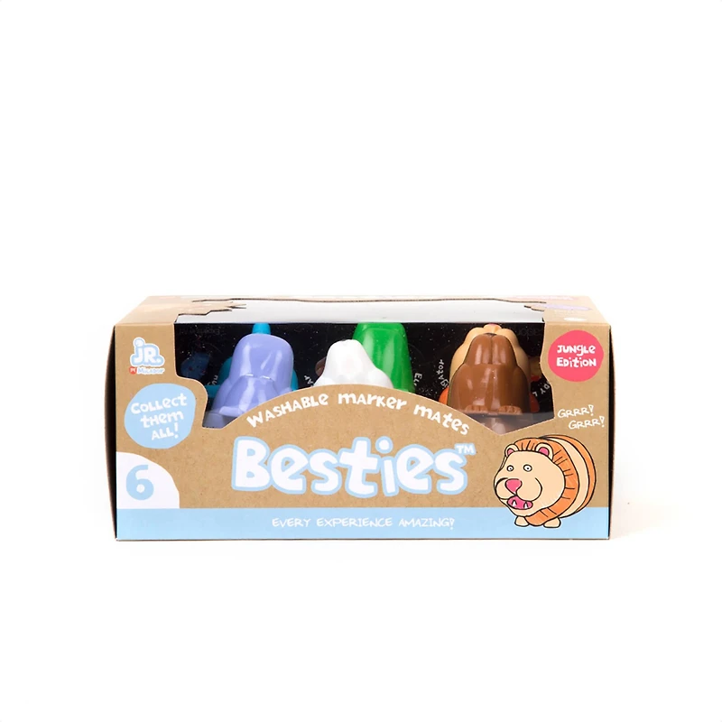 Micador Jr. Besties™ Jungle Marker Mates, 6ct.