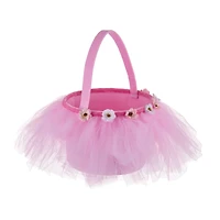 7" Pink Tutu Basket by Creatology™