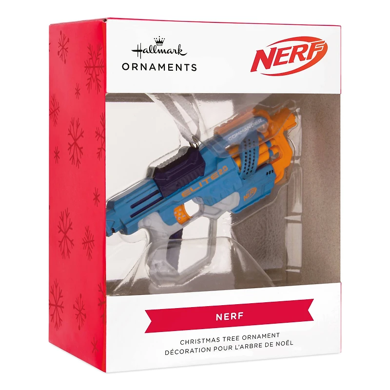 Hallmark Hasbro® 3.25" Nerf Elite 2.0 Commander Dart Blaster Ornament