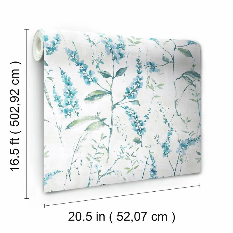 RoomMates Floral Sprig Peel & Stick Wallpaper